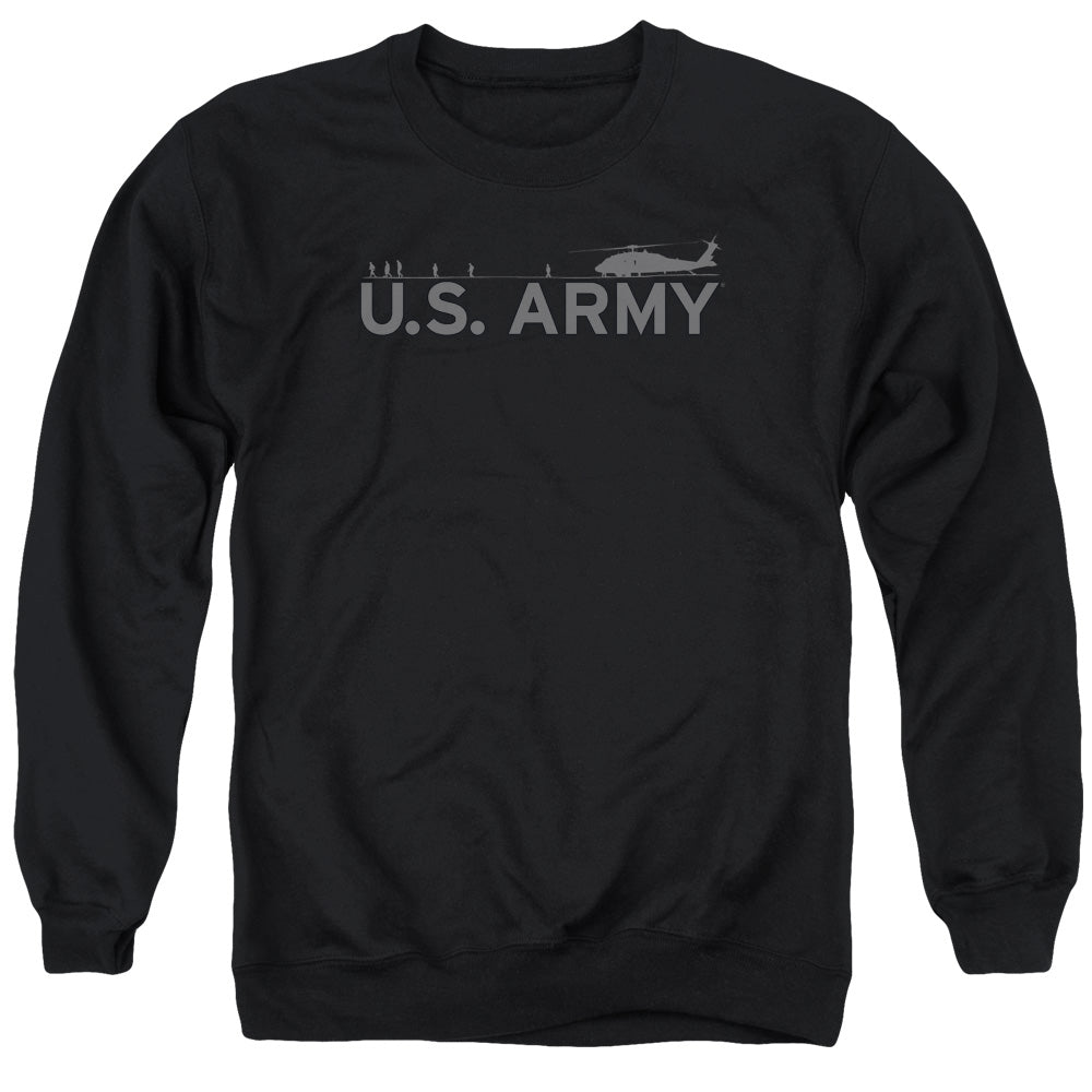 U.S Army Helicopter Logo Adult Unisex T Shirt Black
