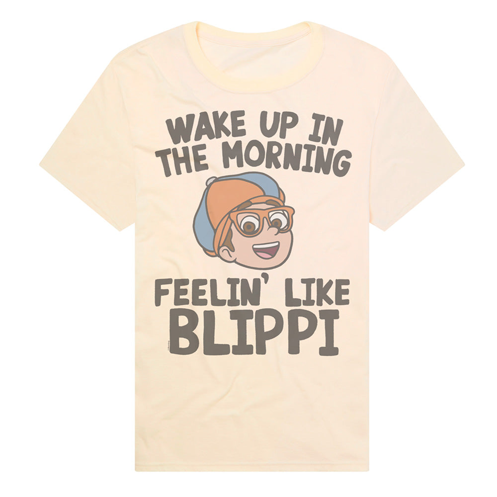 Feelin' Like Blippi Adult Unisex T Shirt and Sweatshirt Cream
