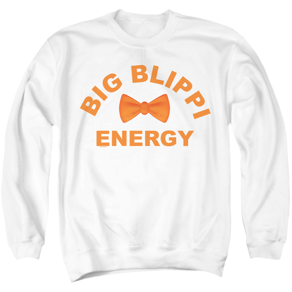 Big Blippi Energy Adult Unisex T Shirt and Sweatshirt White