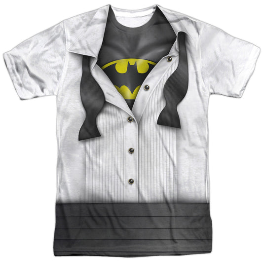 Batman Disguise Justice League Sublimated Costume Adult T Shirt