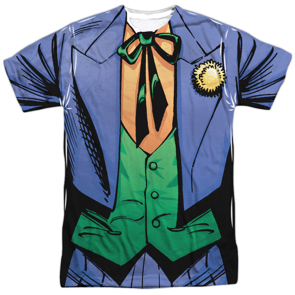 The Joker Classic TV Batman Double-Sided Sublimated Costume Adult T Shirt