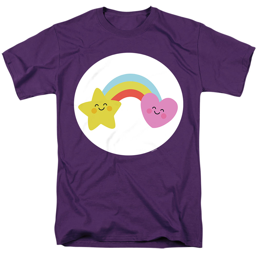 Care Bears: Unlock the Magic Best Friend Bear Belly Adult Unisex T Shirt Purple