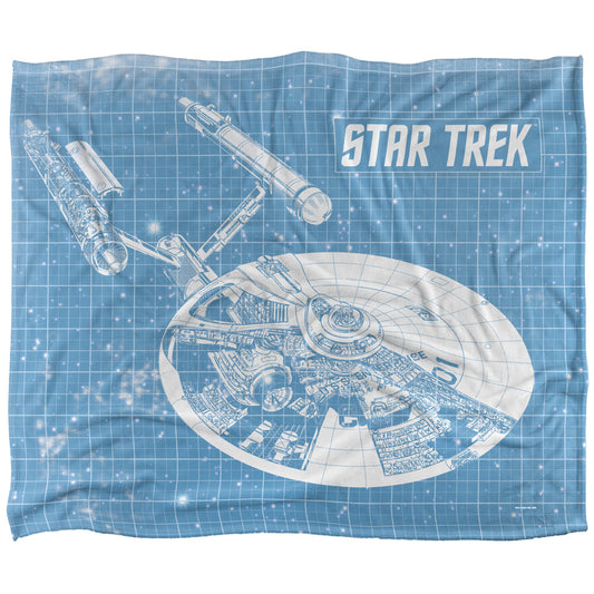 Enterprise Blueprint 50x60 Blanket