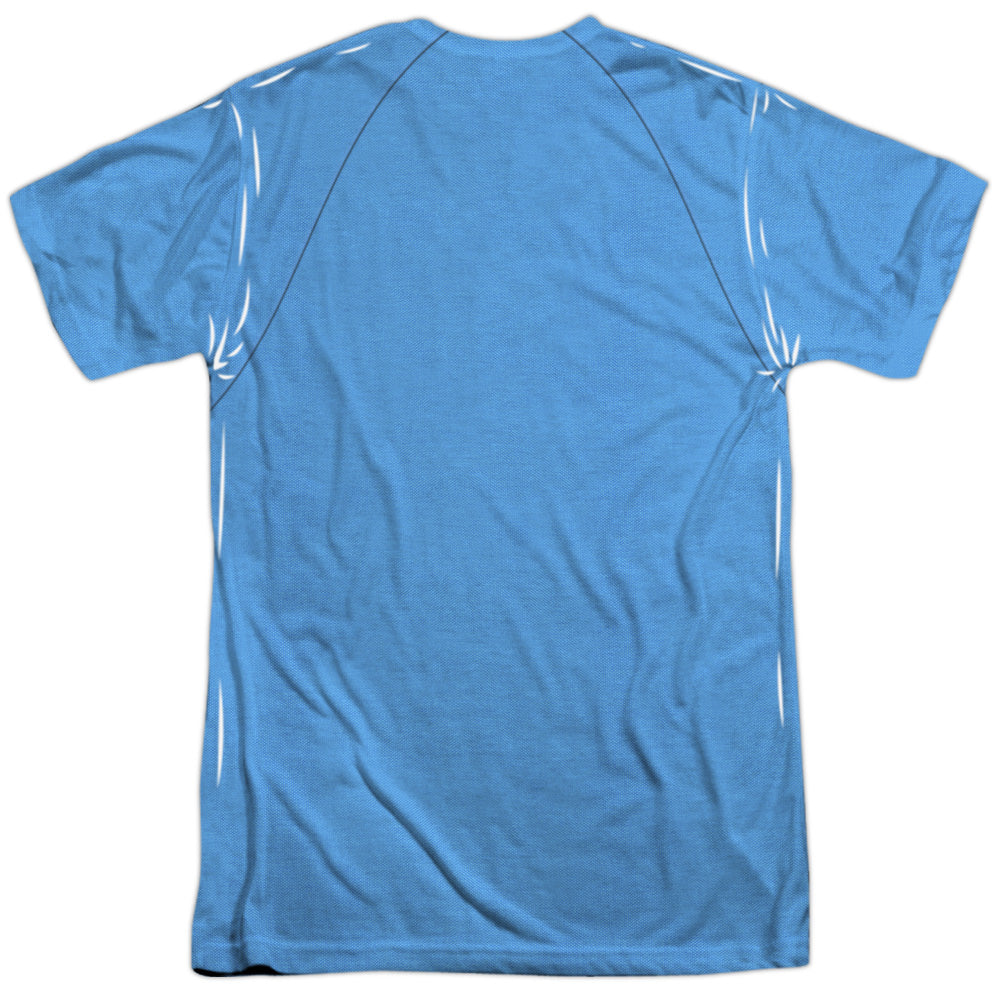 Star Trek Original Series Blue Uniform Double-Sided Sublimated Costume Adult T Shirt