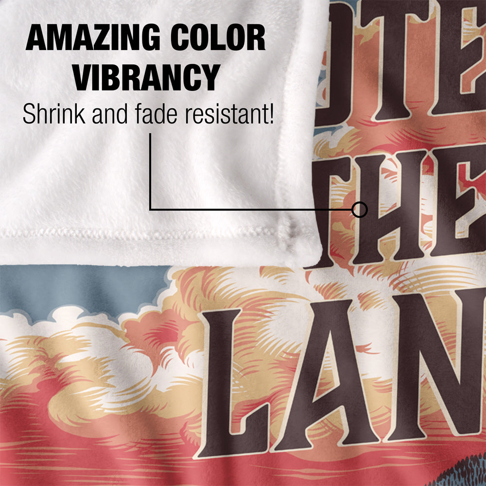 Protect the Land 50x60 Blanket