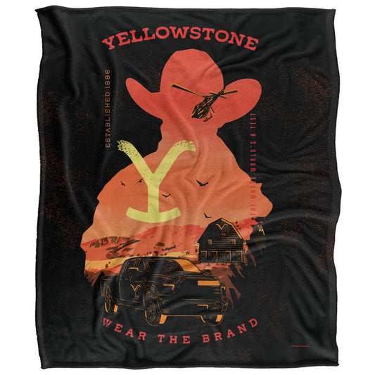 Wear the Brand 50x60 Blanket