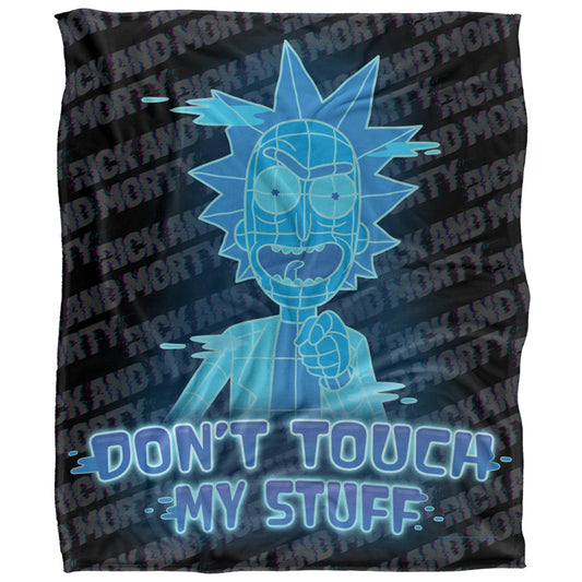 Don't Touch My Stuff 50x60 Blanket