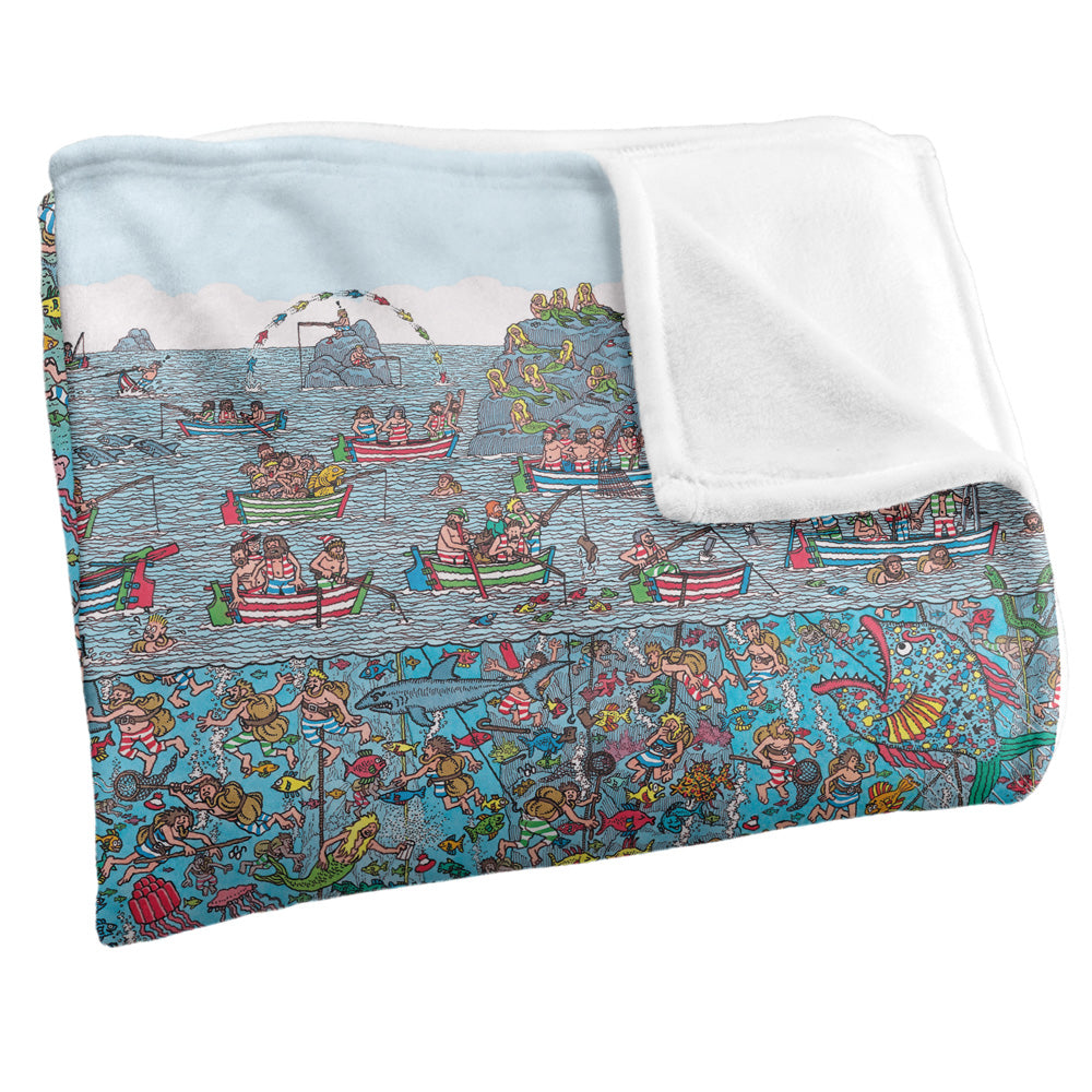 Where's Waldo 50x60 Blanket