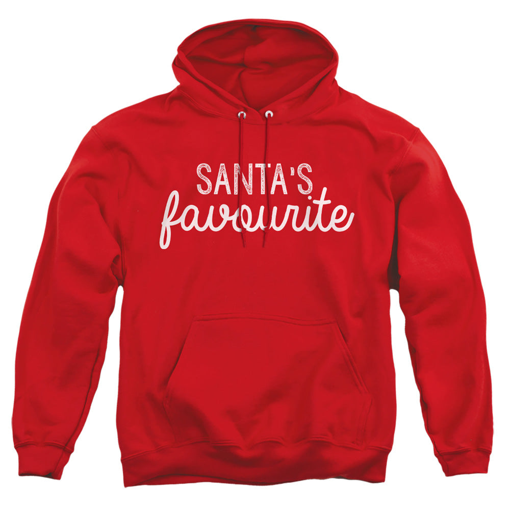 Santa's Favourite Adult Hoodie and Crewneck Sweatshirt Red