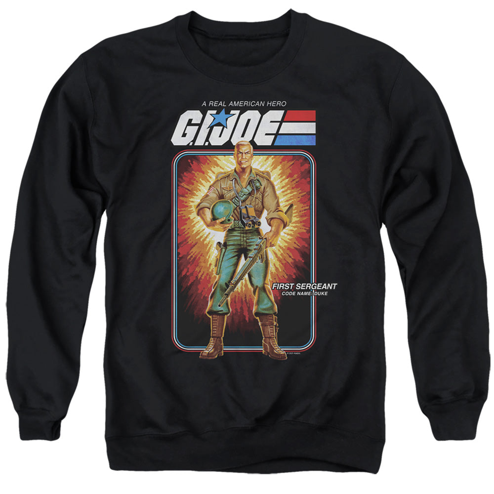 G.I. Joe Duke Card Adult Unisex T Shirt Charcoal