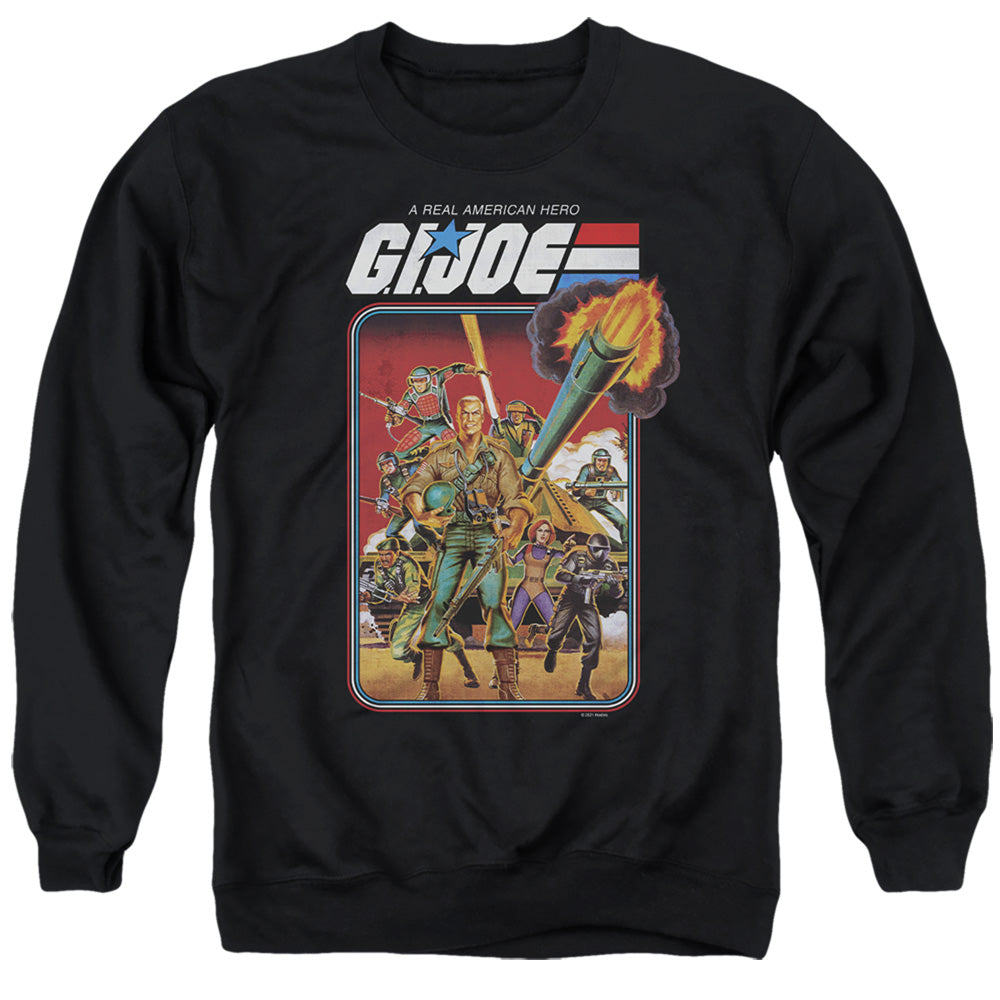 G.I. Joe Hero Group Adult Unisex T Shirt Charcoal