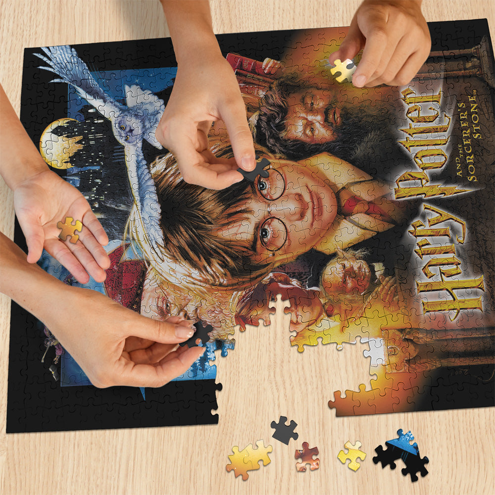 Harry Potter and The Sorcerer's Stone 500 Piece Jigsaw Puzzle for Adults, 16" L X 21.5" W