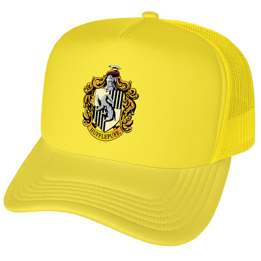 Hufflepuff Crest Trucker Hat