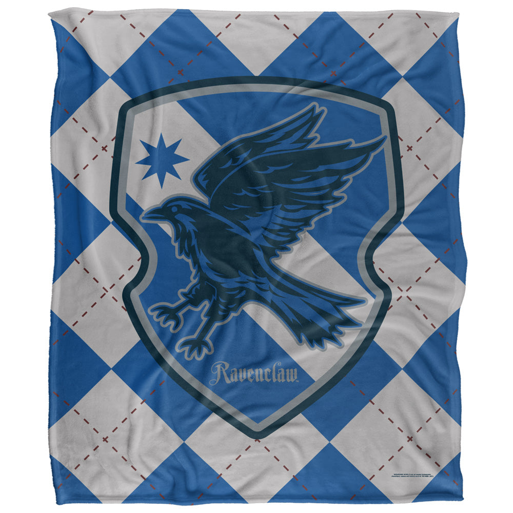 Ravenclaw Plaid Crest 50x60 Blanket