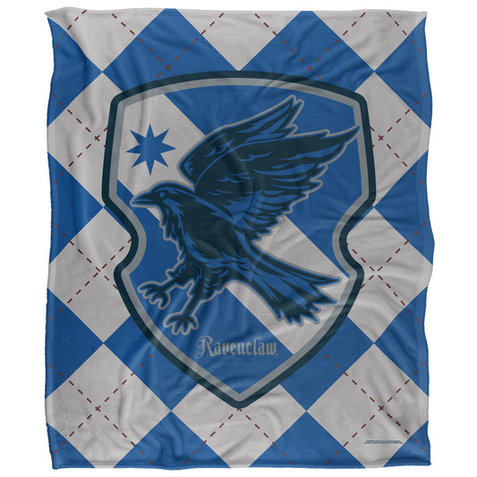 Ravenclaw Plaid Crest 50x60 Blanket