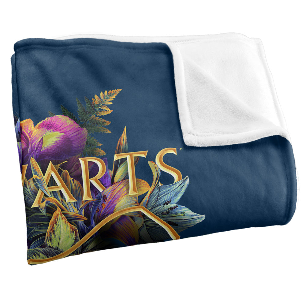 Floral Crest 50x60 Blanket