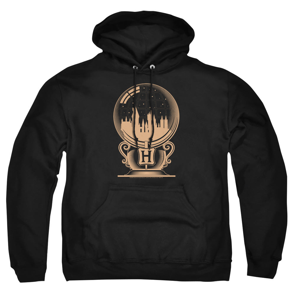 Harry Potter Hogwarts Houses Snowglobe Christmas Adult Hoodie and Crewneck Sweatshirt Black