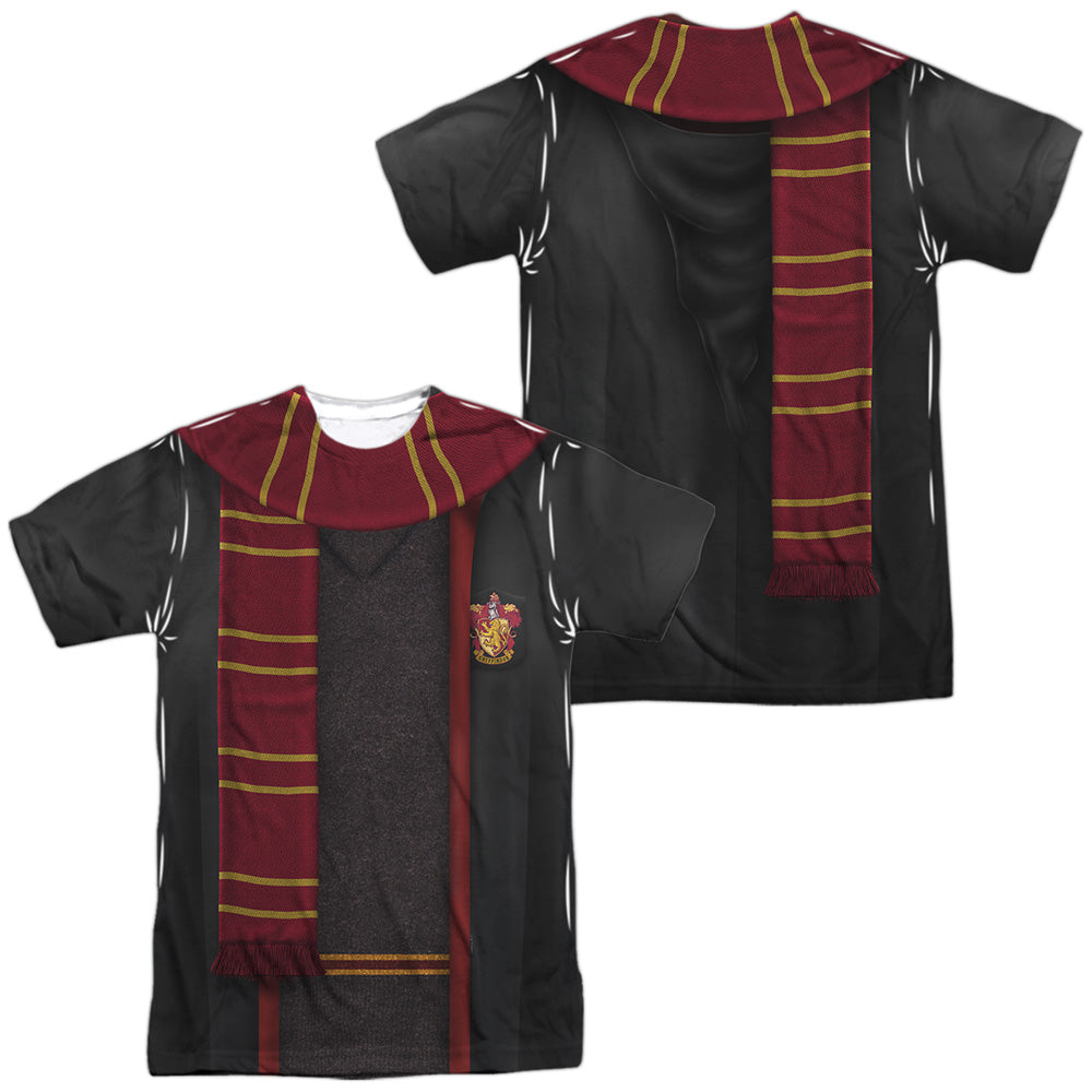 harry potter dress shirt Harry Potter Gryffindor Thin Scarf Costume T Shirt – Popfunk