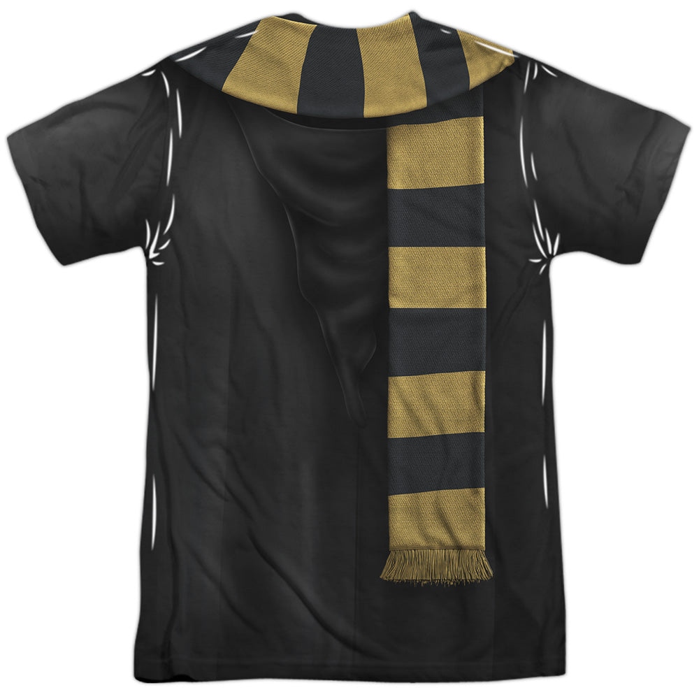Harry Potter Hufflepuff Block Scarf Double-Sided Adult Sublimated Costume Adult T Shirt