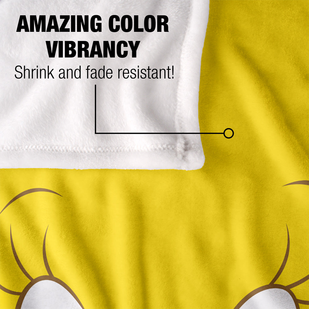 Tweety Face 50x60 Blanket