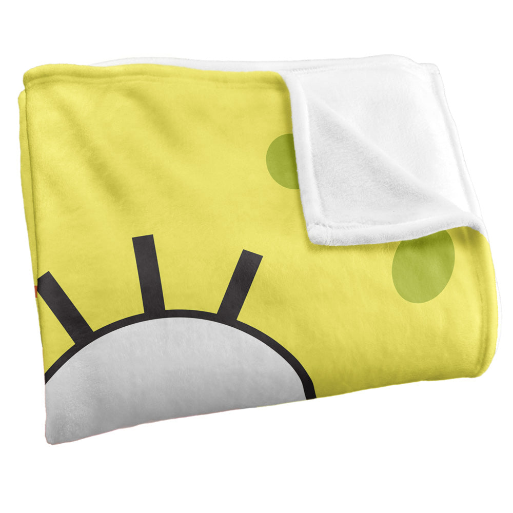 SpongeBob Goofy Face 50x60 Blanket