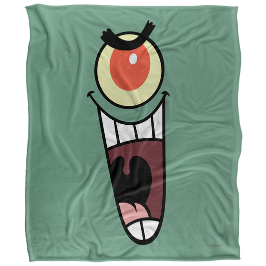Plankton Face 50x60 Blanket