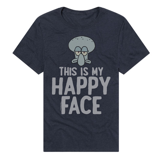 Squidward Happy Face