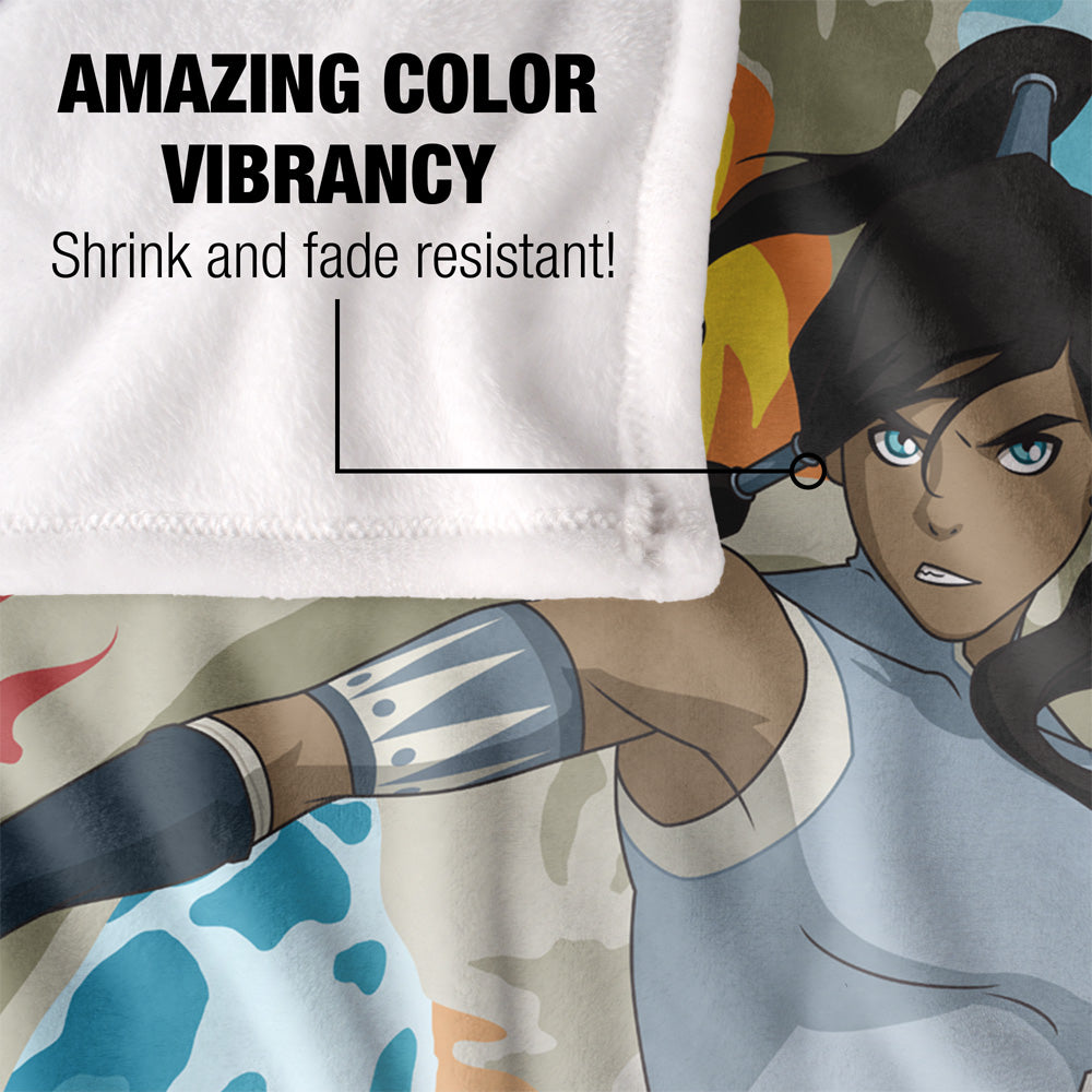 Korra Avatar 50x60 Blanket