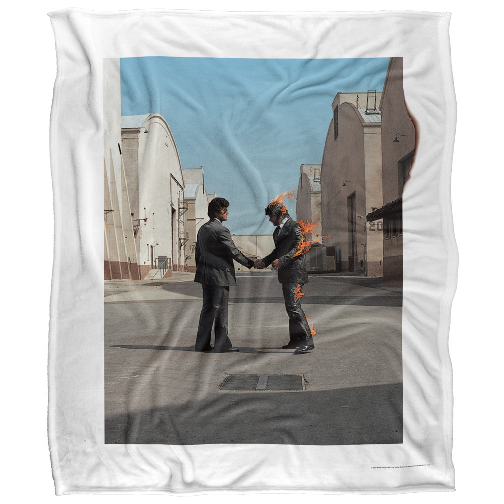 Pink Floyd Wish You Were Here 50x60 Blanket