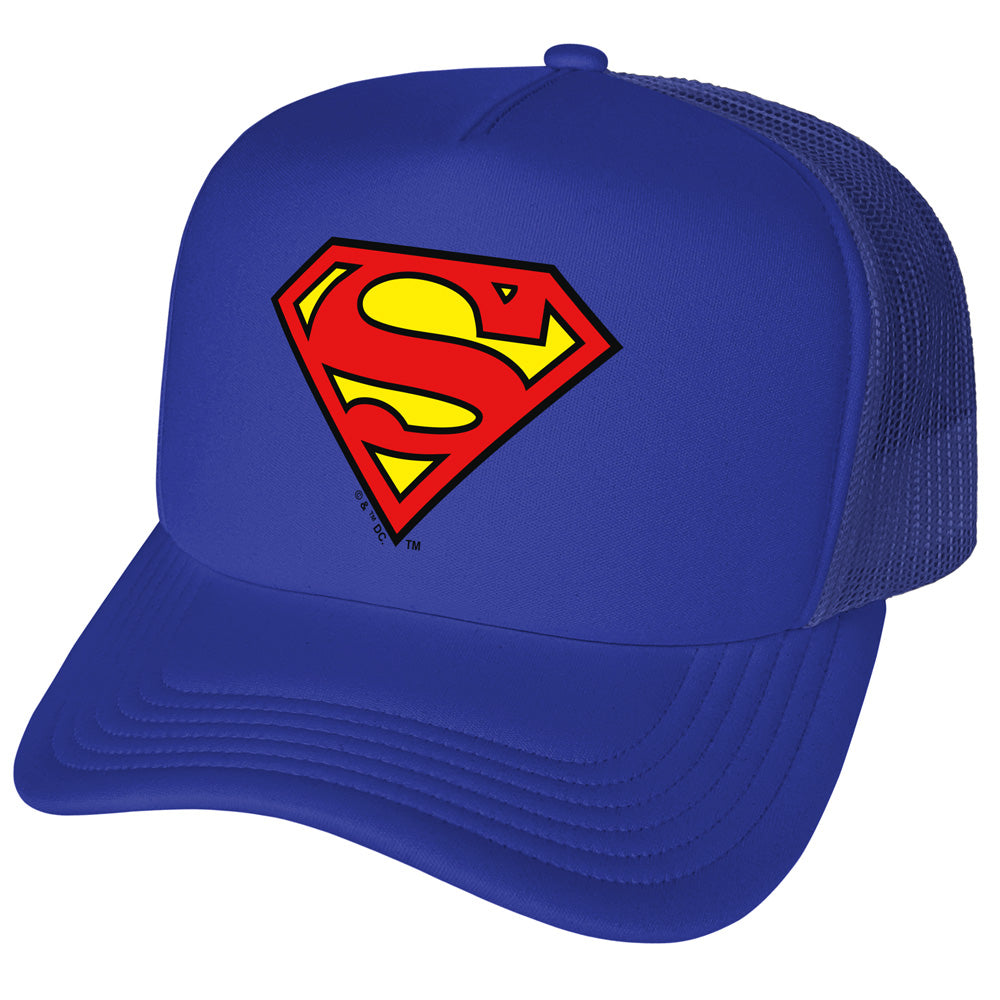 Classic Superman Logo Trucker Hat – Popfunk