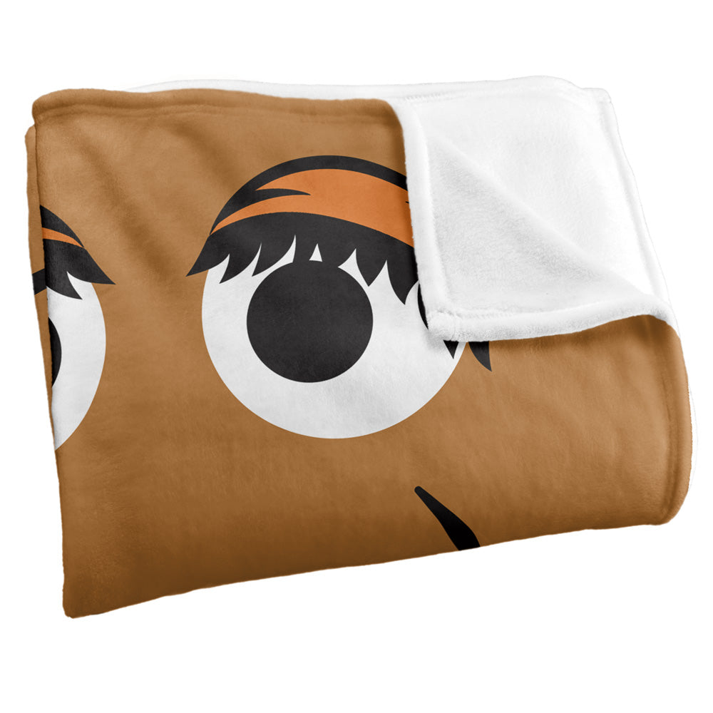 Snuffleupagus Face 50x60 Blanket