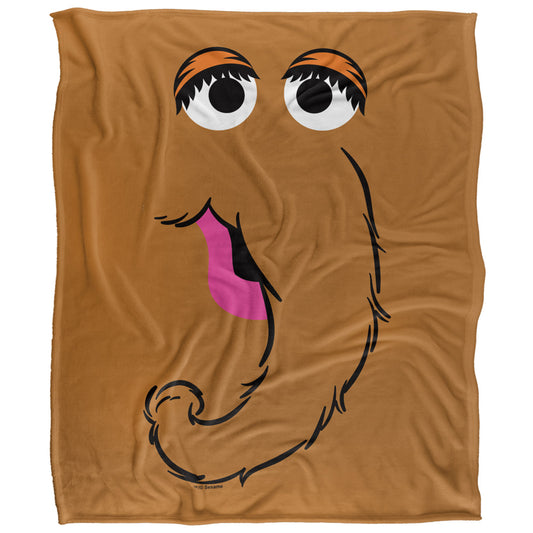 Snuffleupagus Face 50x60 Blanket