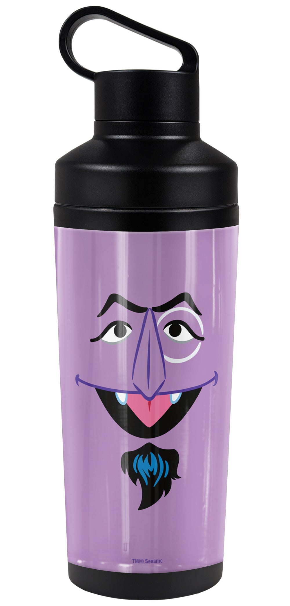 Sesame Street 18oz Insulated Water Bottle, Leak Resistant, Vacuum Insulated Stainless Steel