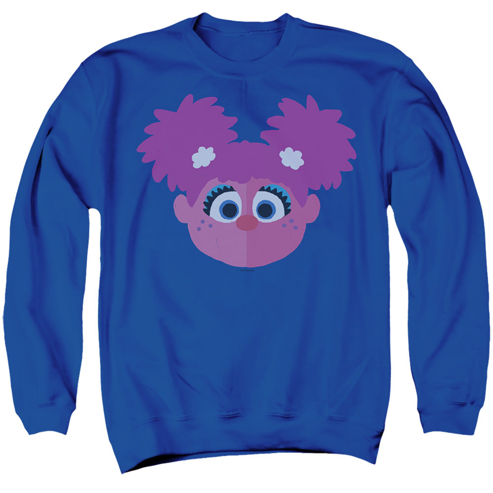 Abby Cadabby Big Face Adult T Shirt Royal Blue