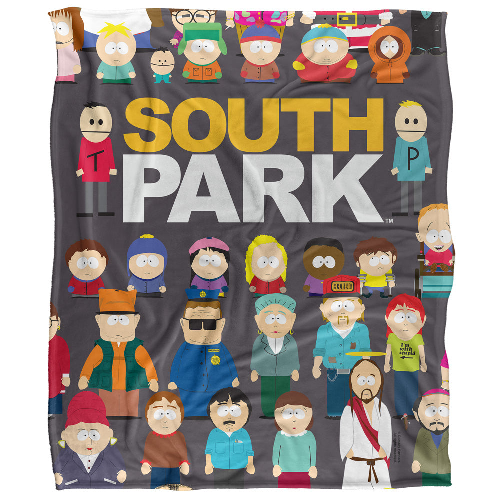 Full Cast 50x60 Blanket