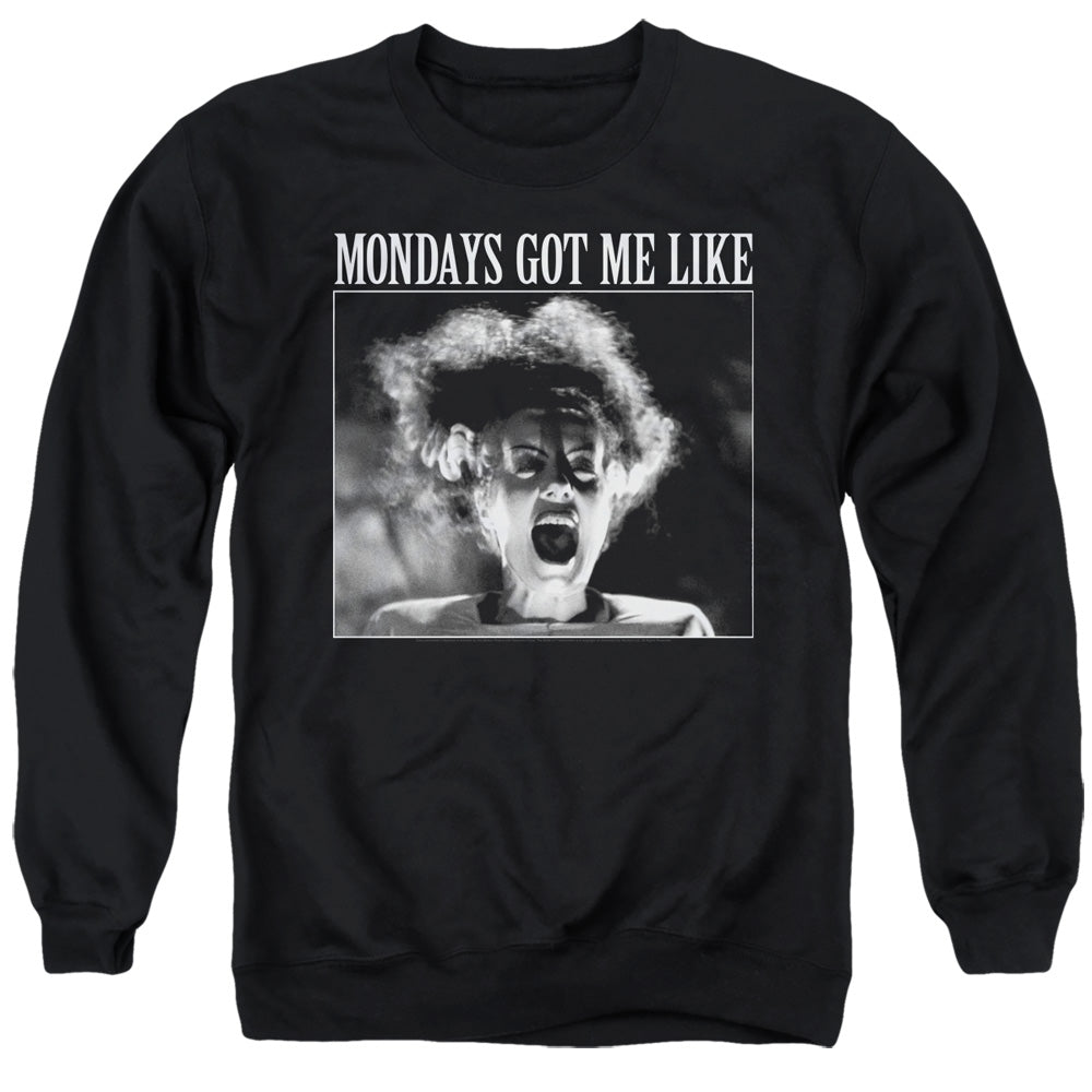 Universal Monsters Monday Monster Adult Unisex T Shirt Charcoal