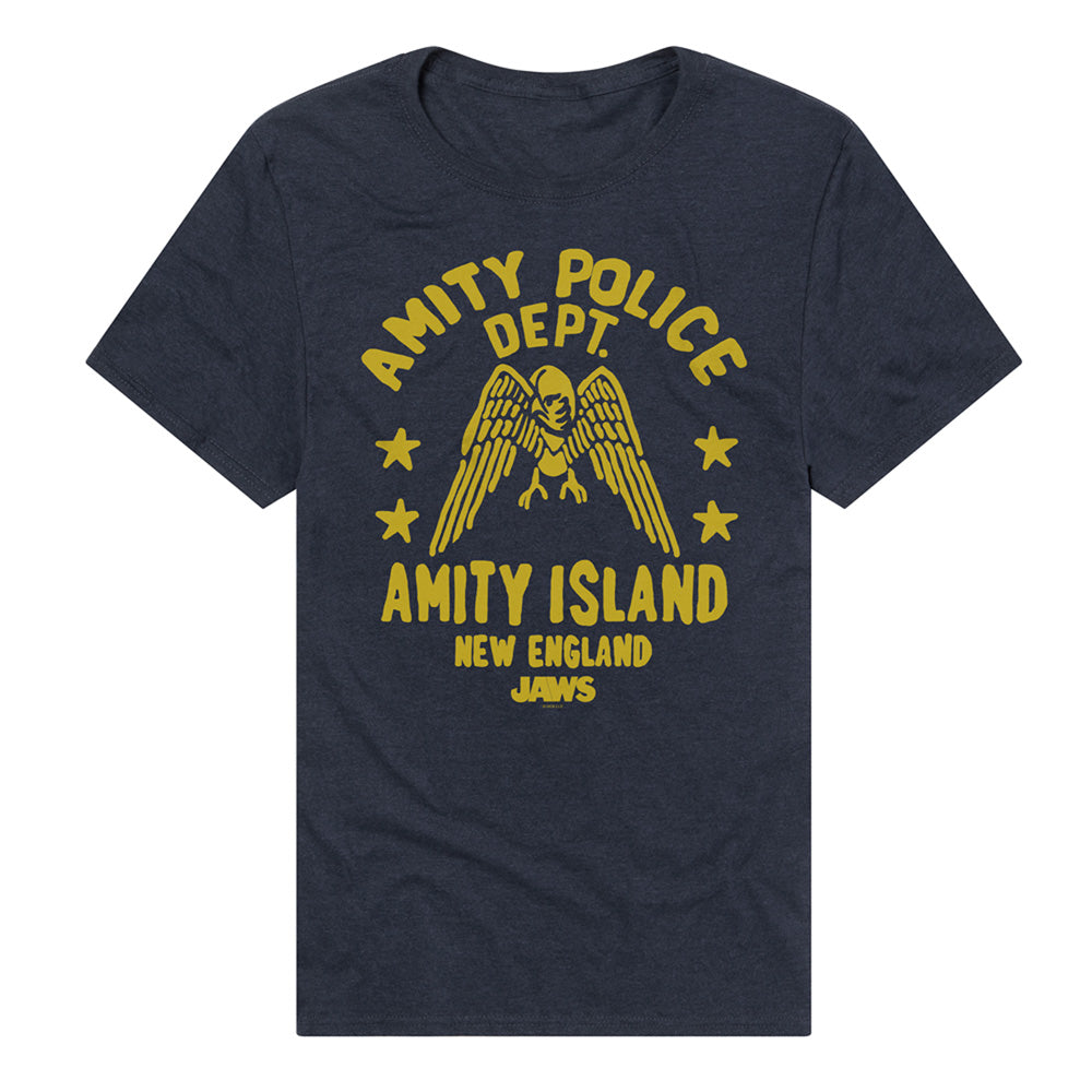 Amity Island Police Department Jaws Movie Shirt Popfunk
