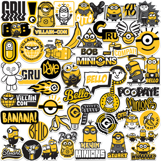 Minions Vinyl Stickers 50-Pack