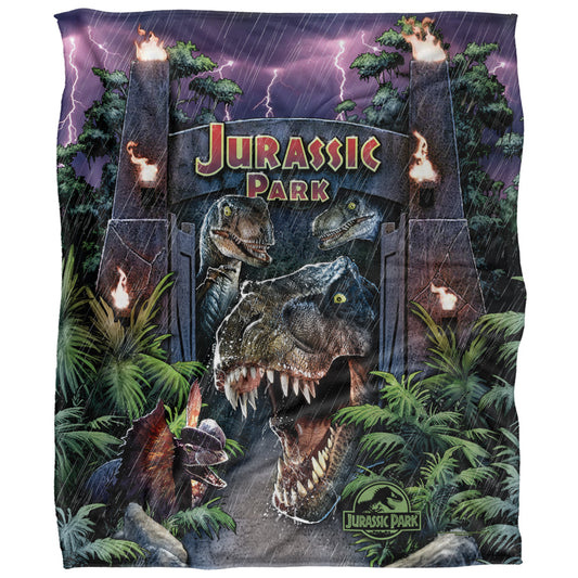 Jurassic Park 50x60 Blanket