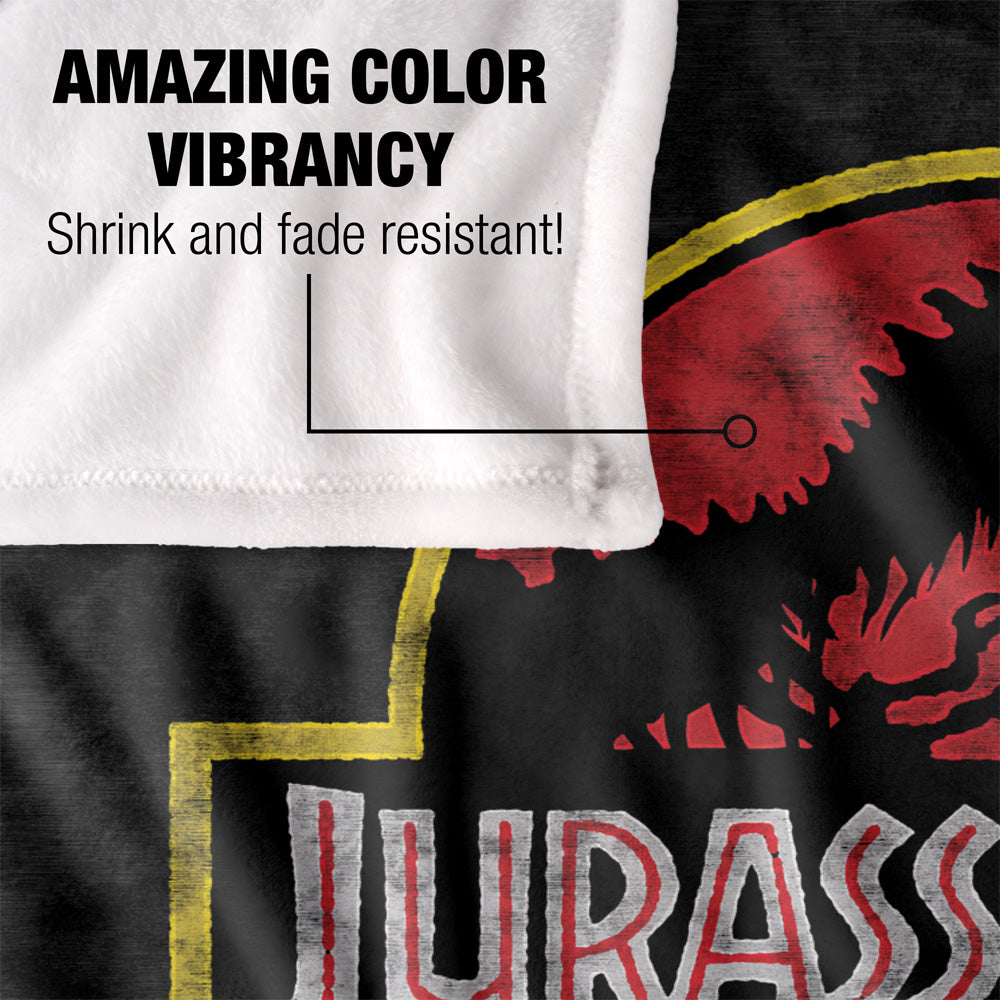 Jurassic Park Logo 50x60 Blanket