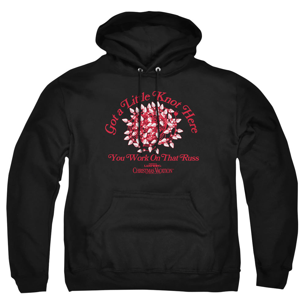 Christmas Vacation Got a Little Knot Here Adult Hoodie and Crewneck Sweatshirt Black