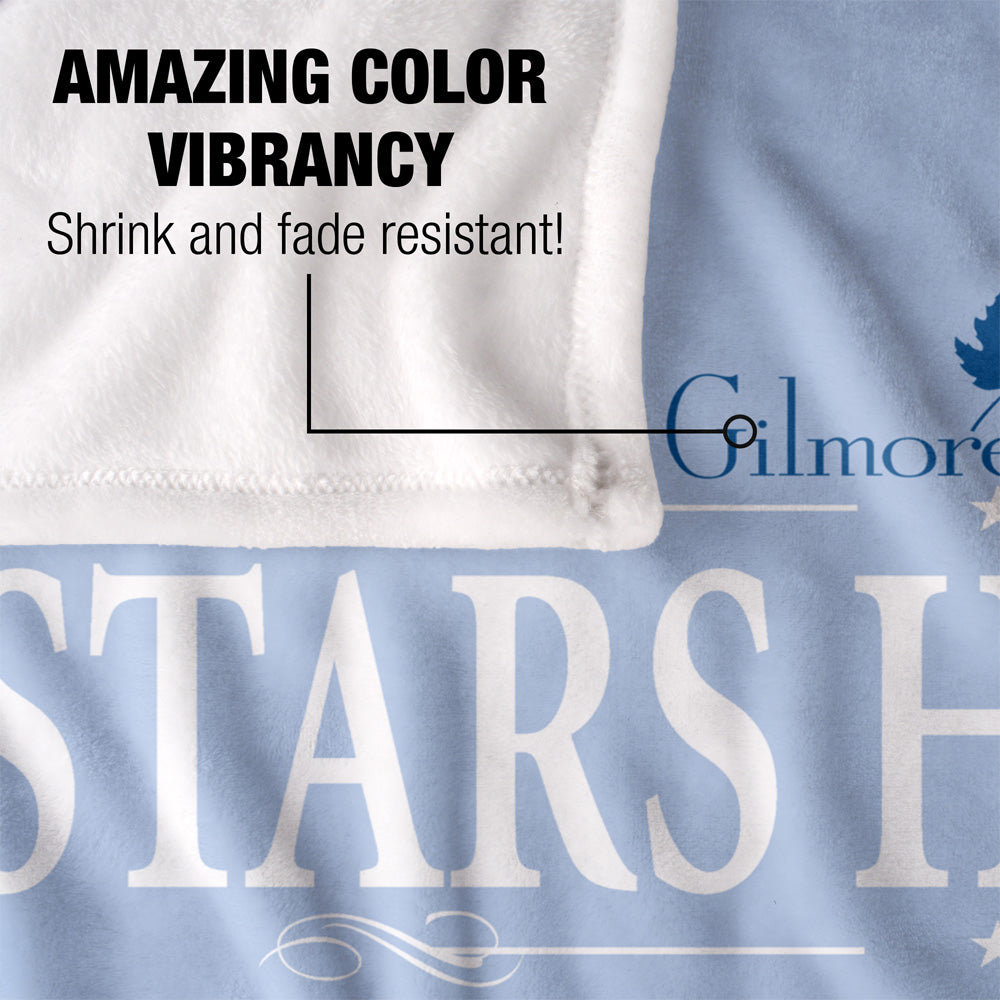 Gilmore Girls Stars Hollow Logo Silky Touch Super Soft Throw Blanket 50" x 60"