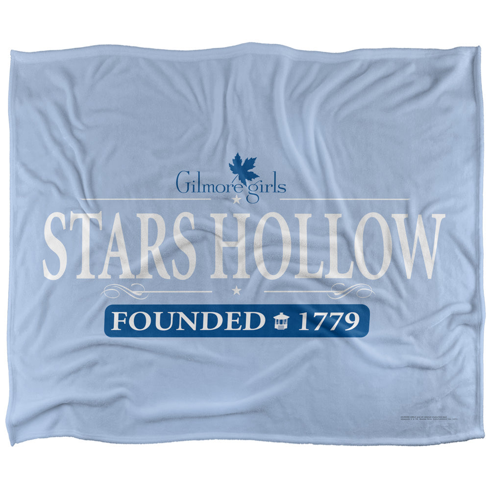 Gilmore Girls Stars Hollow Logo Silky Touch Super Soft Throw Blanket 50" x 60"