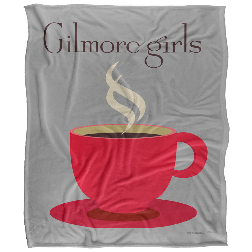 Gilmore Girls Coffee Cup Logo Silky Touch Super Soft Throw Blanket 50" x 60"