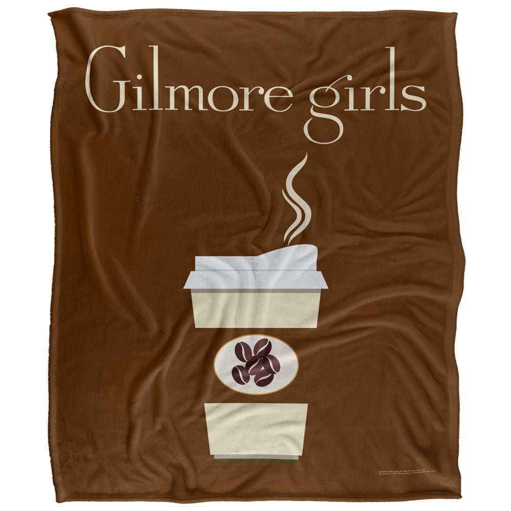Gilmore Girls Paper Cup Logo Silky Touch Super Soft Throw Blanket 50" x 60"