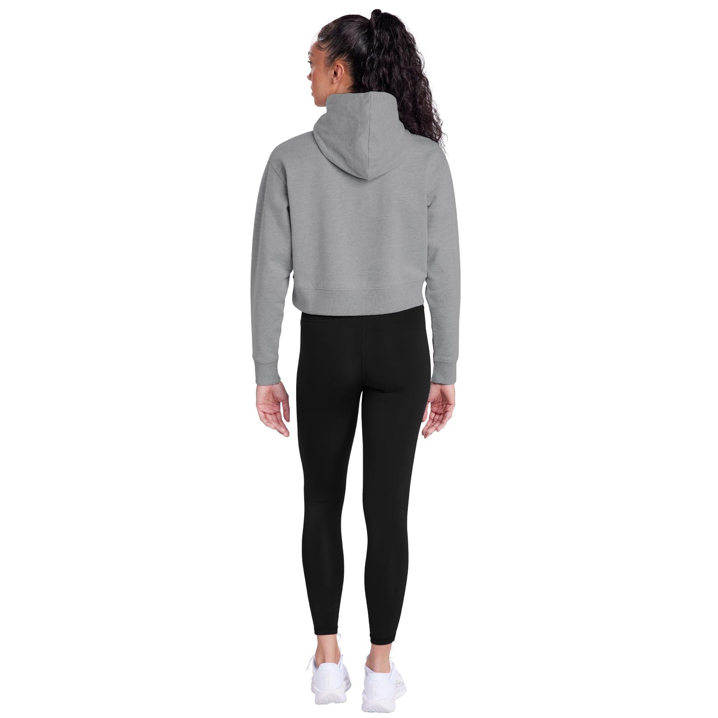 I Put Out for Santa Christmas Women's Sweatshirt and Cropped Hoodie Grey