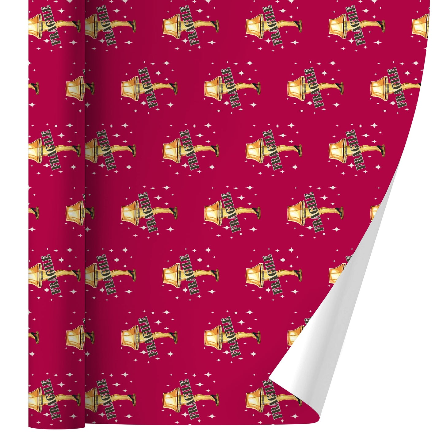 A Christmas Story Fragile Gift Wrap Wrapping Paper Rolls 30" x 72"