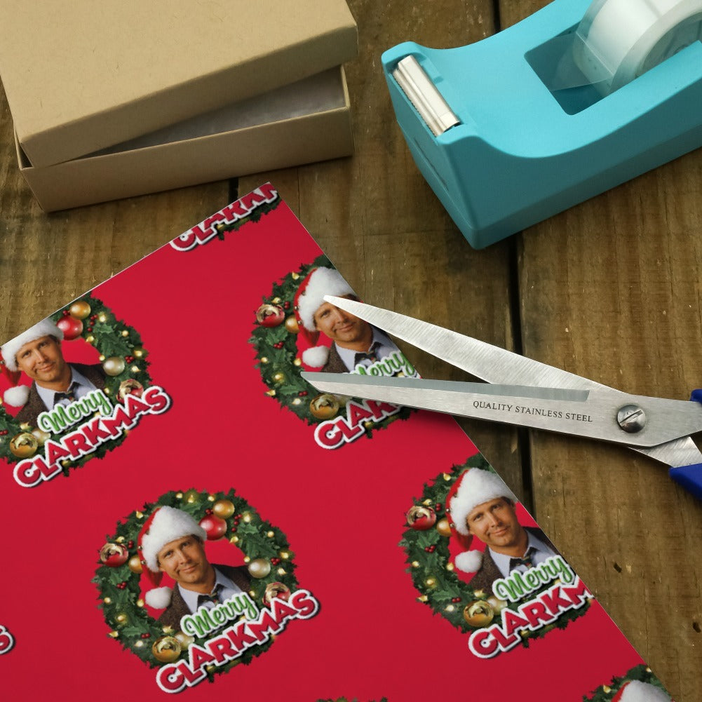 Christmas Vacation Merry Clarkmas Gift Wrap Wrapping Paper Rolls 30" x 72"