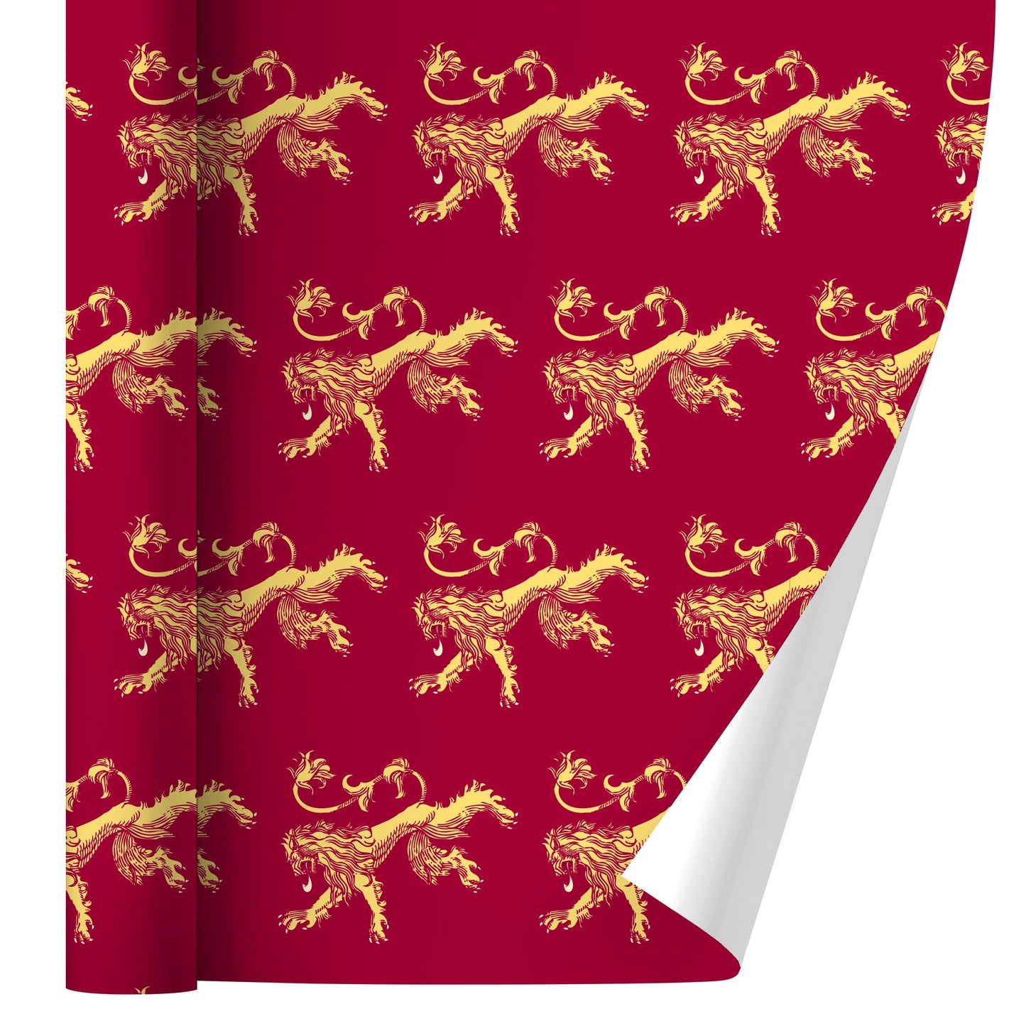 Game of Thrones Lanister Sigil Gift Wrap Wrapping Paper Rolls 30" x 72"