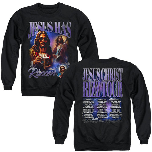 Jesus Has Rizzen | Crewneck Sweatshirts